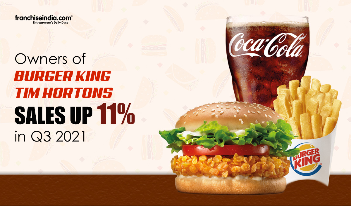 Owners of Burger King, Tim Hortons sales up 11 in Q3 2021